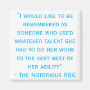 Search for rbg magnets Ruth bader ginsburg