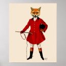 Search for vintage fox art Hunter