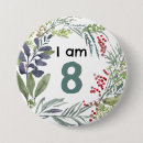 Search for number 8 badges Birthday