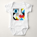 Search for geometric shapes baby clothes Abstract