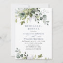 Search for eucalyptus rehearsal dinner invitations Foliage