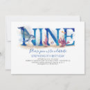 Search for marine birthday invitations Dolphin