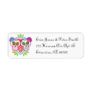 Search for sugar skull return address labels Calavera