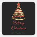 Search for red tree stickers Red and gold