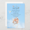 Search for dove christening invitations Watercolor