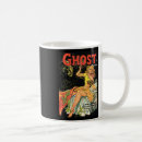 Search for vintage halloween mugs Creepy skull