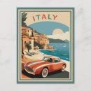 Search for vintage car postcards Vacation