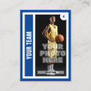 Search for basketball business cards Blue