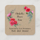 Search for flower farm business cards Floral