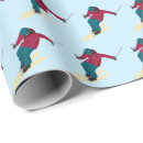 Search for ski slope wrapping paper Snow