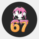 Search for number 67 stickers Player