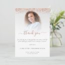 Search for rose gold thank you cards Trendy