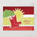 Search for rain boots invitations April showers