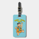 Search for fred luggage tags yabba dabba doo