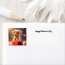 Search for cute valentines day return address labels Happy