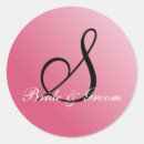 Search for s monogram wedding stickers Names