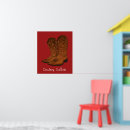 Search for vintage cowboy boots art Western