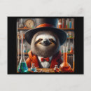 Search for scientists postcards Cute