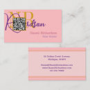 Search for women business cards Qr code