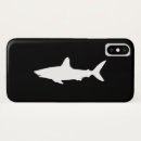 Search for swimming shark iphone cases Silhouette