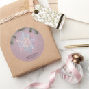 Search for purple snowflake baby shower stickers Winter