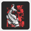 Search for koi and white stickers Japanese