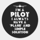 Search for funny pilot stickers Vintage