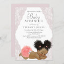 Search for afro baby girl shower invitations Vintage