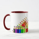 Search for pencil crayon mugs Rainbow