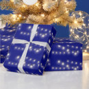 Search for light bulb wrapping paper Blue