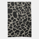 Search for animal print tea towels Black
