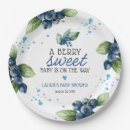 Search for blueberry plates Blueberry baby shower