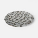 Search for brick paper plates Stone