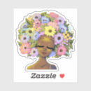 Search for afro black girl stickers Woman