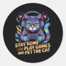 Search for pixel cat stickers Nerd