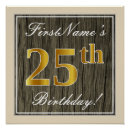 Search for 25th birthday posters Elegant
