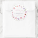 Search for wild flower stickers Wildflower baby shower