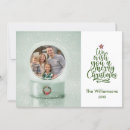 Search for globe christmas cards Family photo