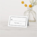 Search for setting place cards Black