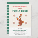 Search for beer christmas invitations Dirty santa party