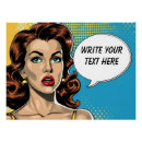 Search for retro comic posters Girl