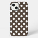 Search for brown and white iphone cases Polka dots