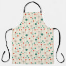 Search for festive design aprons Red and green