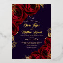 Search for royal purple gold wedding invitations Flowers