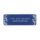 Search for frosty return address labels Blue