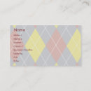 Search for argyle business cards Pattern