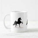 Search for american saddlebred mugs Horses