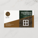 Search for brick business cards General contractor