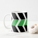 Search for green chevron mugs Modern