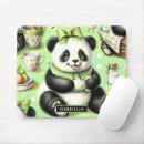 Search for panda mousepads Watercolor